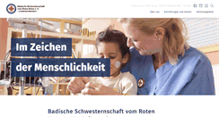 Desktop Screenshot of drk-badische-schwesternschaft.de